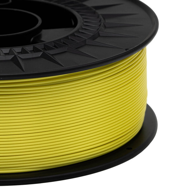 PLA Filament PRO Seide Sanft Gelb | 1,75mm - 0,5kg