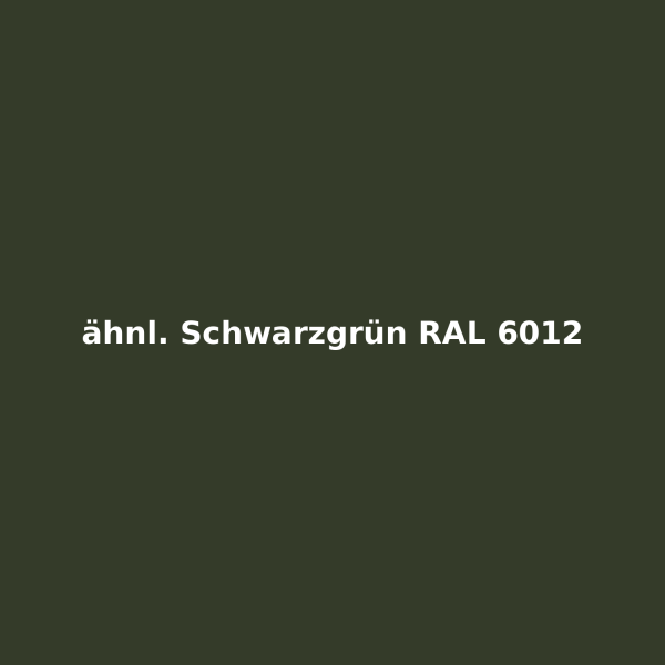 PLA Filament PRO ähnl. Schwarzgrün RAL 6012 | 1,75mm - 5x 1kg