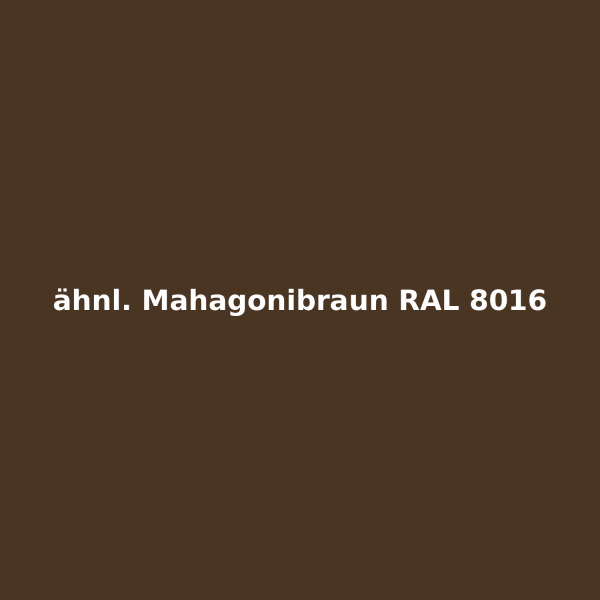 PLA Filament PRO ähnl. Mahagonibraun RAL 8016 | 1,75mm - 20x 1kg