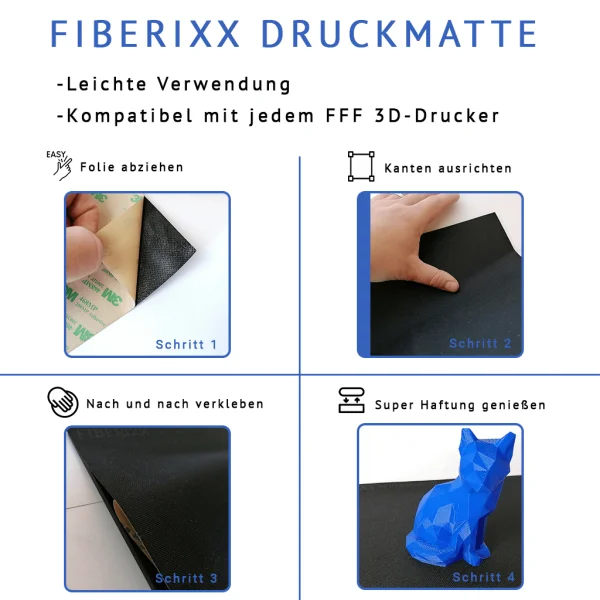 FIBERIXX Dauerdruckmatte | 240x240